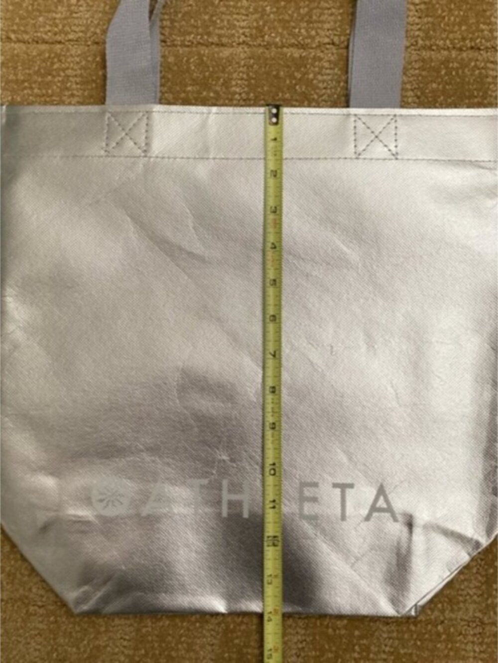 ATHLETA silver metallic bag - Picture 4 of 7